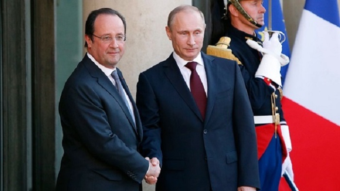 Putin und Hollande diskutierten Berg-Karabach Konflikt
